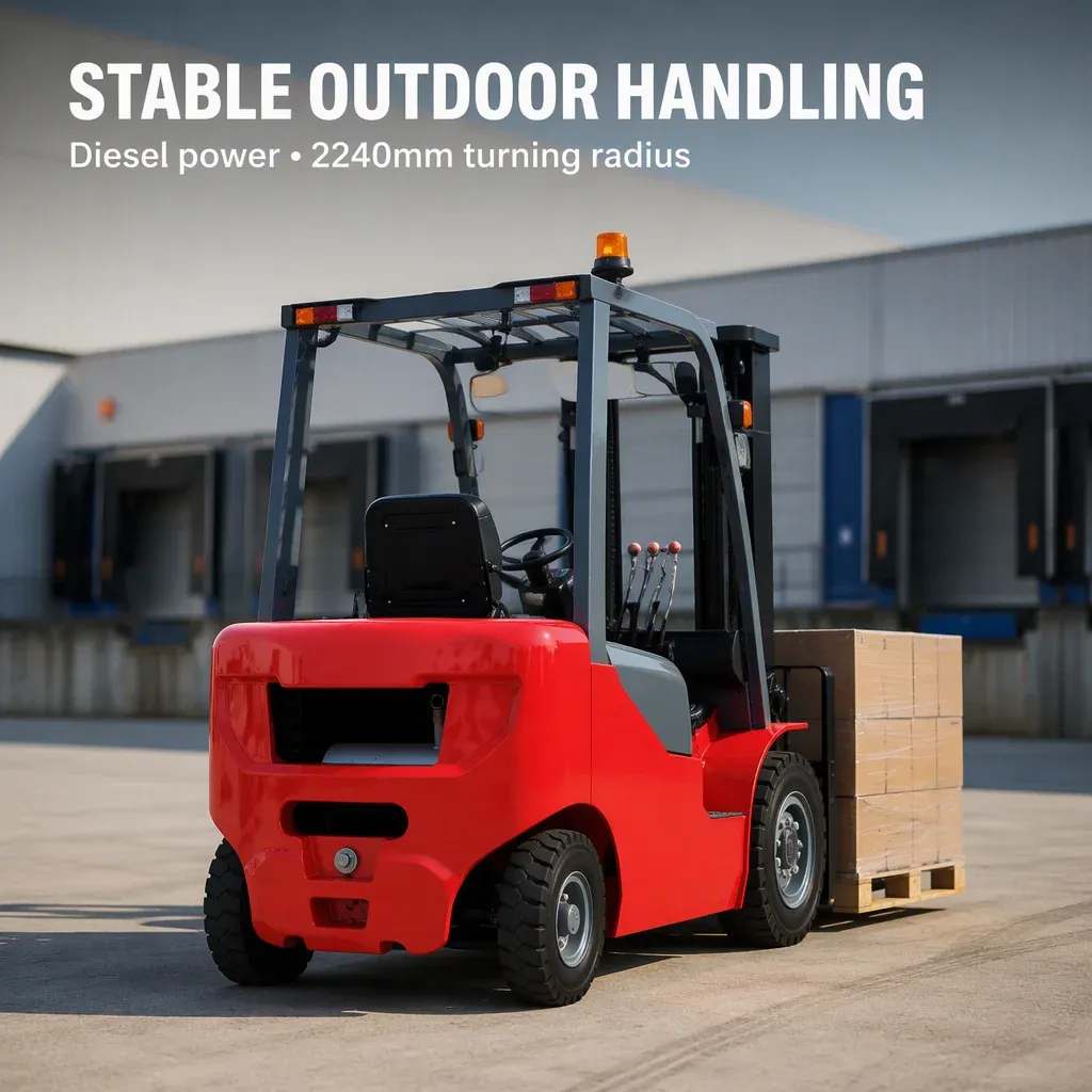 Industrial Forklift 3500 kg detail 2