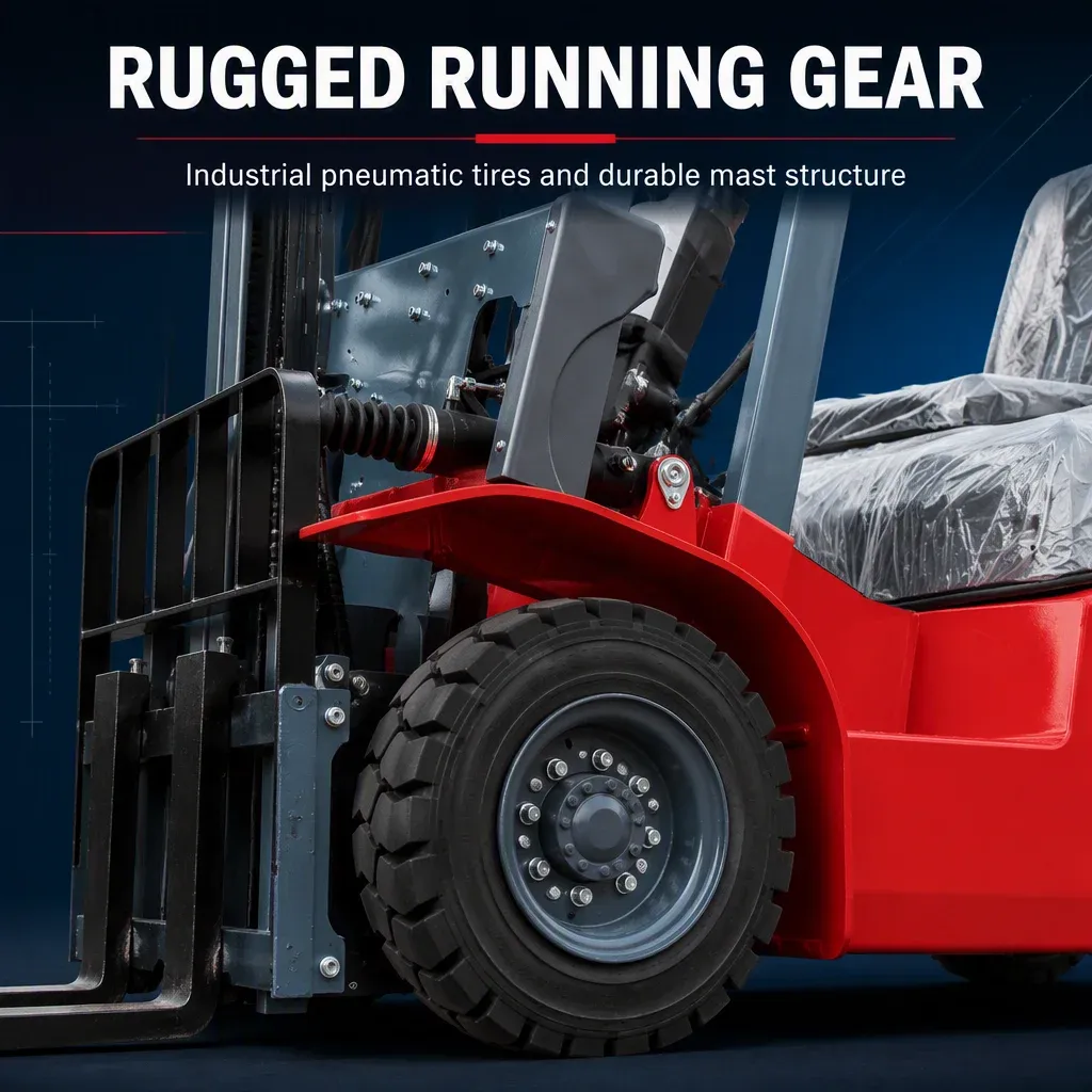 Industrial Forklift 3500 kg detail 5