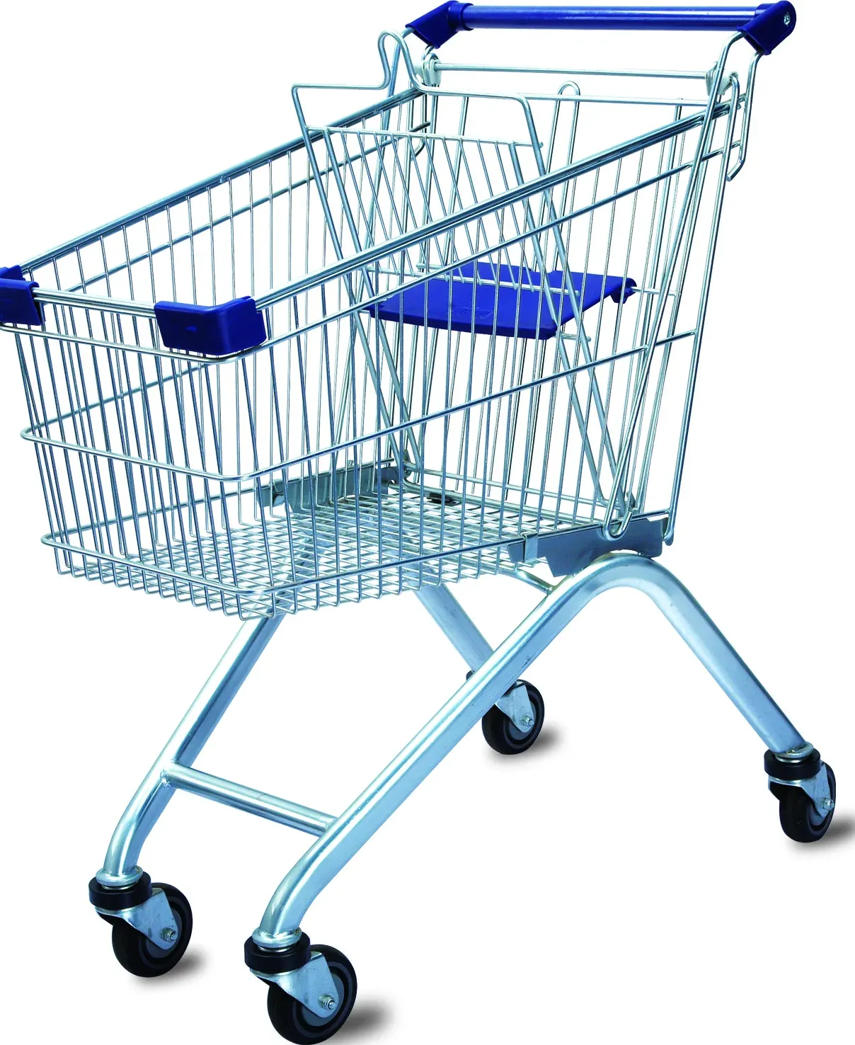 125L European Style Supermarket Shopping Trolley