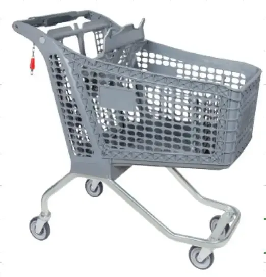 Plastic Shopping Trolley and Cart