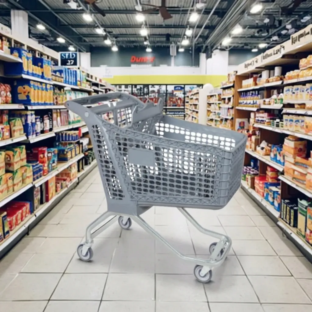 Plastic Shopping Trolley and Cart photo 3