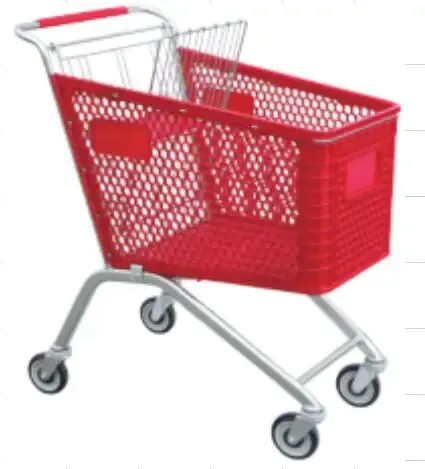 Plastic Supermarket Trolley