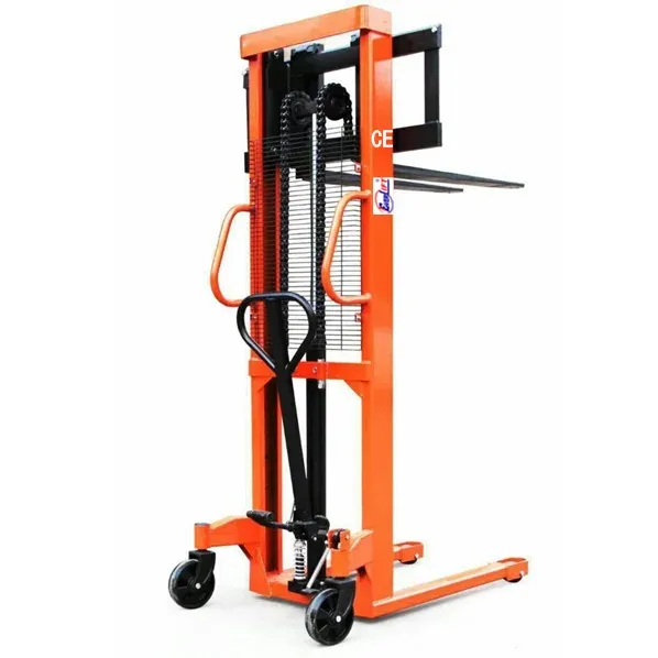 Hydraulic Hand Stacker Manual Forklift Manual Stacker photo 1