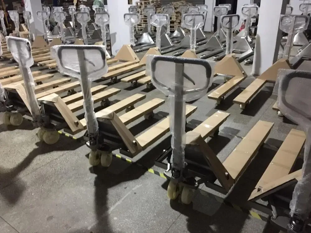 2ton 2000 kg 304 Stainless Steel Hand Pallet Truck photo 4