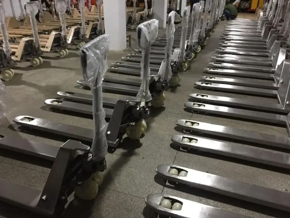 2ton 2000 kg 304 Stainless Steel Hand Pallet Truck photo 5