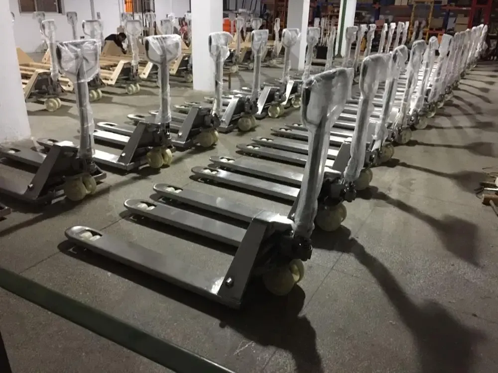 2ton 2000 kg 304 Stainless Steel Hand Pallet Truck photo 6