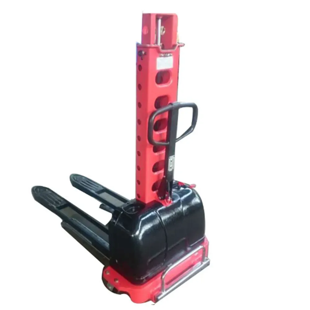 500 kg 1100mm Semi Electric Self Loading Pallet Lift Van photo 1