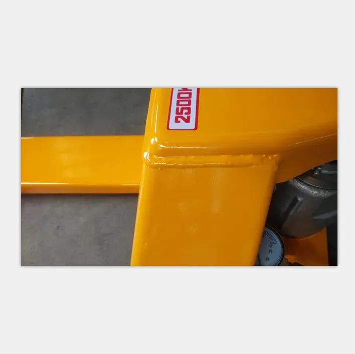 3 Ton Manual Hand Pallet Truck Galvanised Steel Fork photo 3