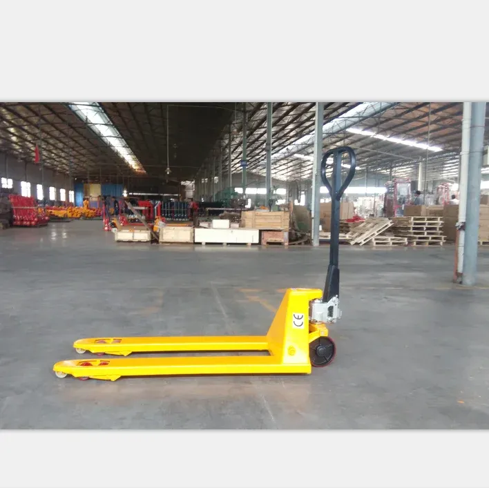 3 Ton Manual Hand Pallet Truck Galvanised Steel Fork photo 4