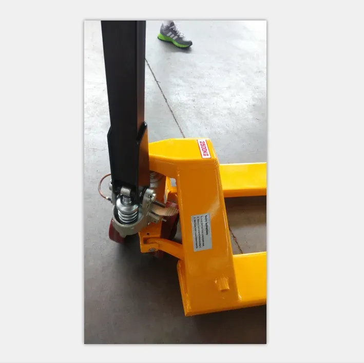 3 Ton Manual Hand Pallet Truck Galvanised Steel Fork photo 5