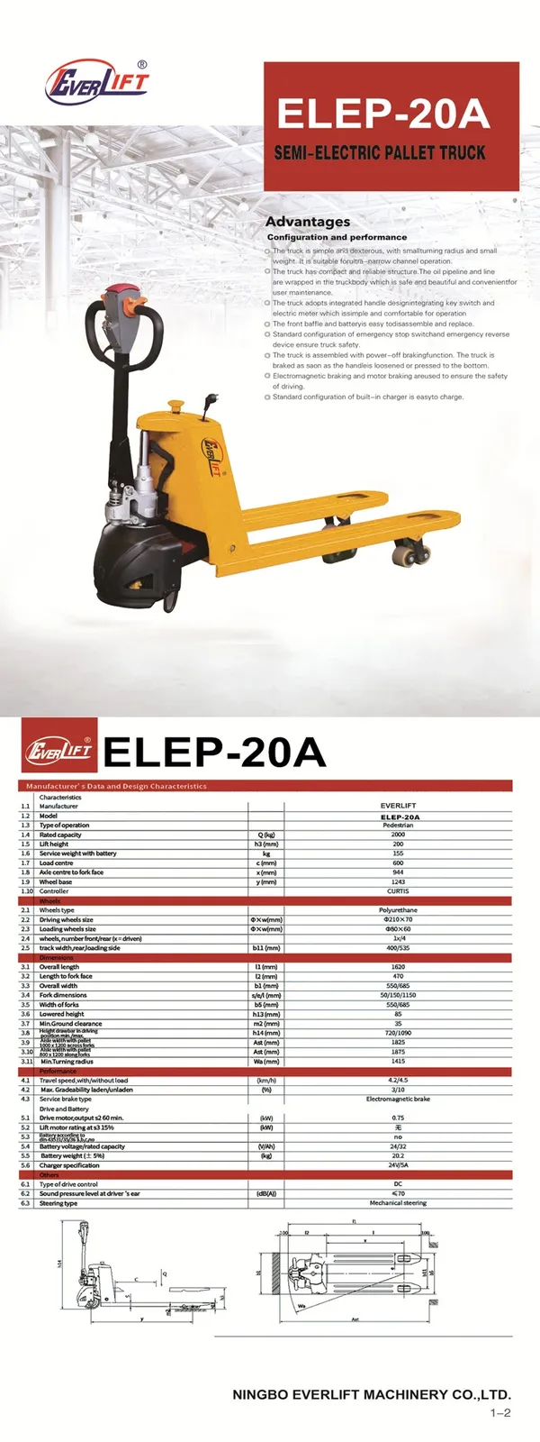 2000 kg Hand Electric Jack 2 Ton detail 2
